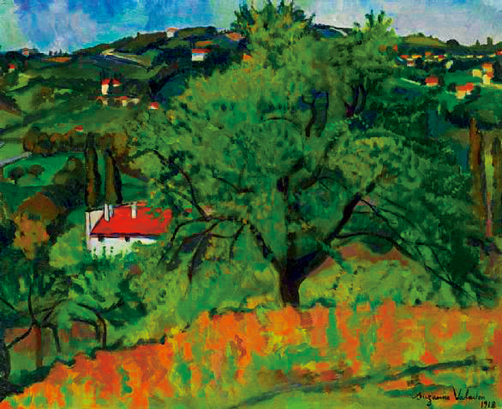  Suzanne Valadon —— farm montcorin 1918